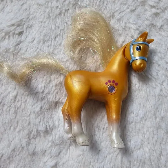 Vintage 1994 Kenner Littlest Pet Shop Sparkling Ponies Sky Blaze Pony LPS - Picture 1 of 2